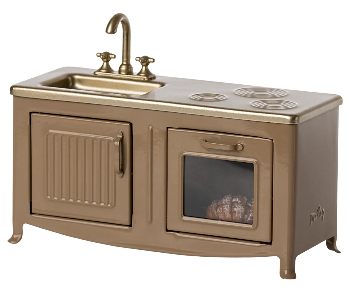 Maileg Küche, Maus – Hellbraun