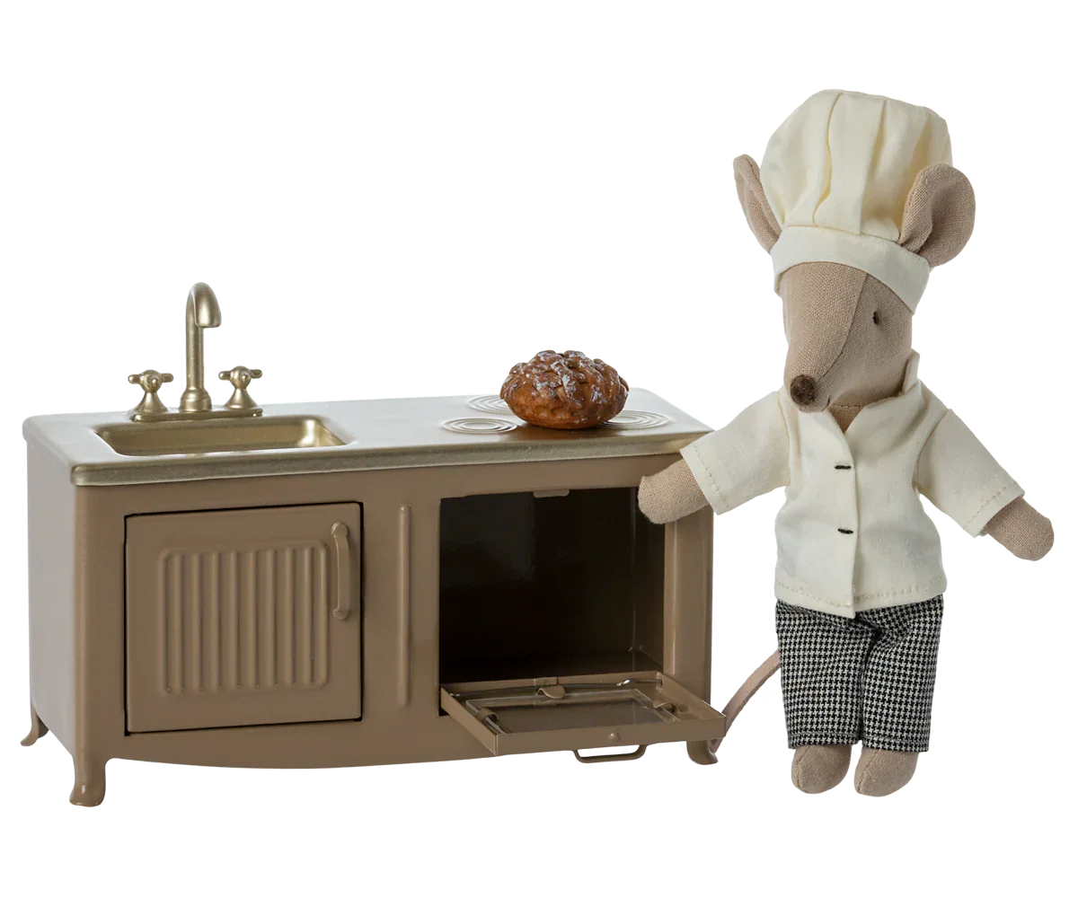 Maileg Küche, Maus – Hellbraun