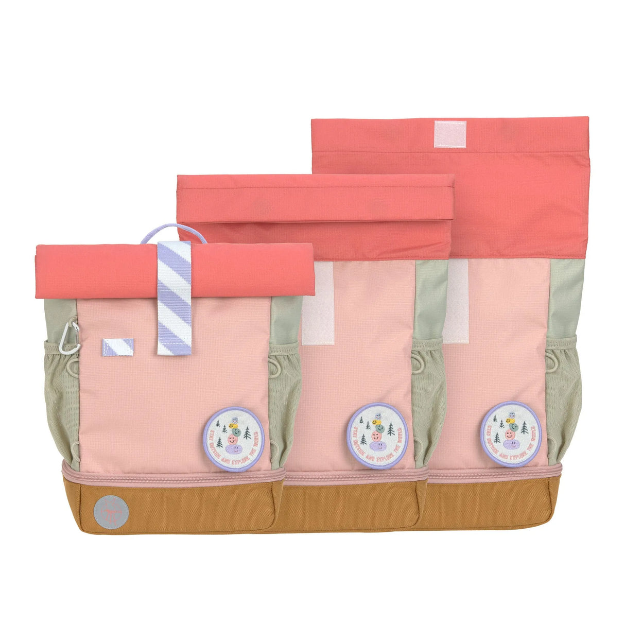 LÄSSIG Kinderrucksack Rolltop Mini – Sunny Explorer - Nook' d' Mel - Kinder Concept Store