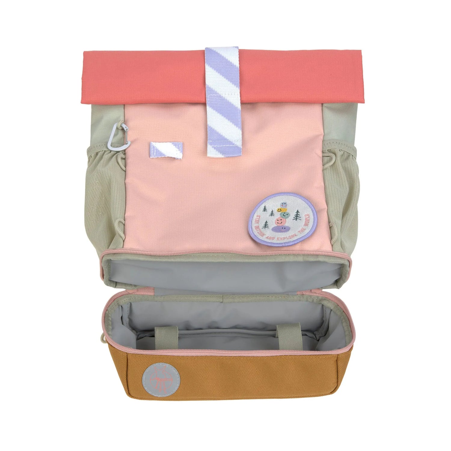 LÄSSIG Kinderrucksack Rolltop Mini – Sunny Explorer - Nook' d' Mel - Kinder Concept Store