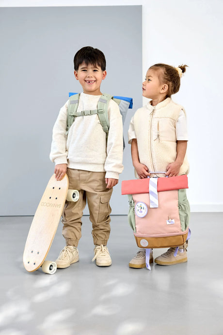 LÄSSIG Kinderrucksack Rolltop Medium – Sunny Explorer - Nook' d' Mel - Kinder Concept Store