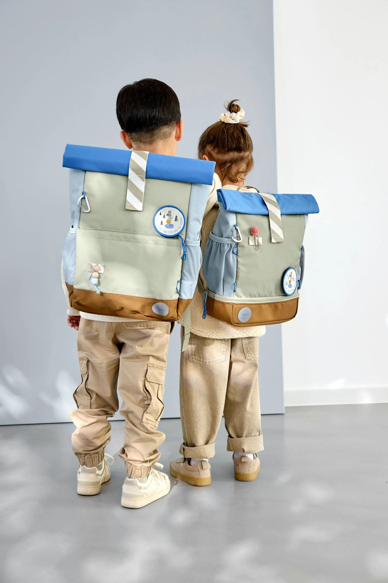 LÄSSIG Kinderrucksack Rolltop Medium – Sunny Explorer - Nook' d' Mel - Kinder Concept Store