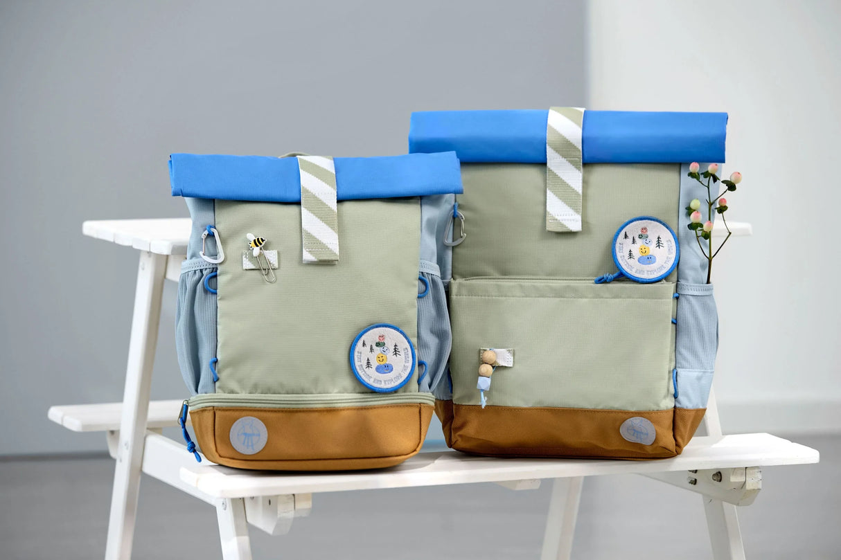 LÄSSIG Kinderrucksack Rolltop Medium – Sunny Explorer - Nook' d' Mel - Kinder Concept Store