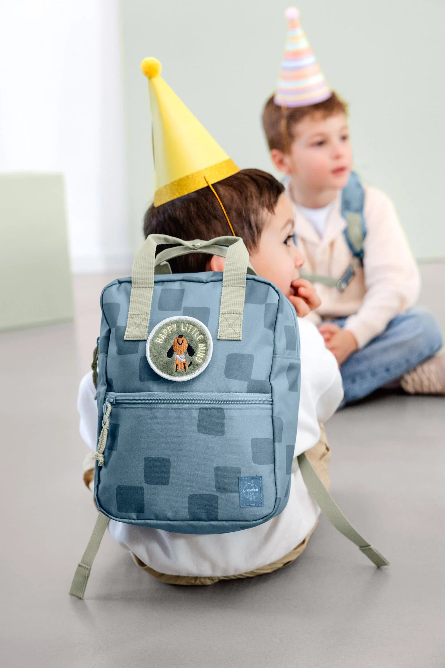 LÄSSIG Kindergartenrucksack Square Mini – Pattern Party - Nook' d' Mel - Kinder Concept Store