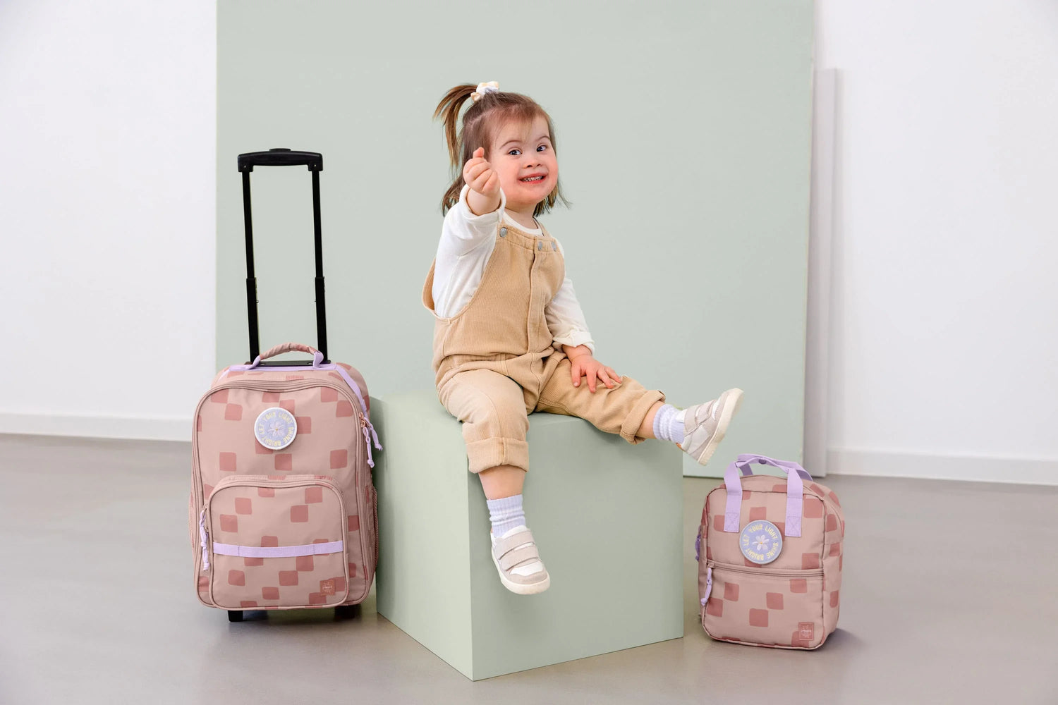 LÄSSIG Kindergartenrucksack Square Mini – Pattern Party - Nook' d' Mel - Kinder Concept Store