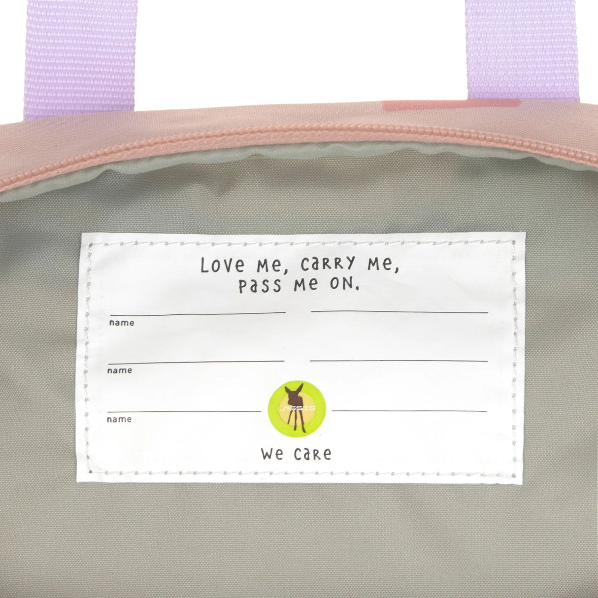 LÄSSIG Kindergartenrucksack Square Mini – Pattern Party - Nook' d' Mel - Kinder Concept Store