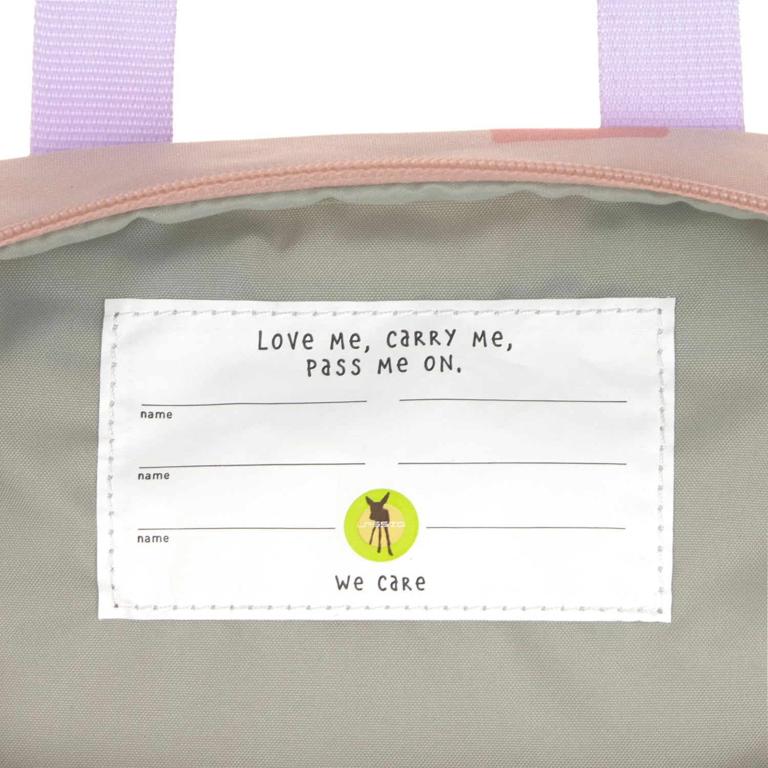 LÄSSIG Kindergartenrucksack Square Mini – Pattern Party - Nook' d' Mel - Kinder Concept Store