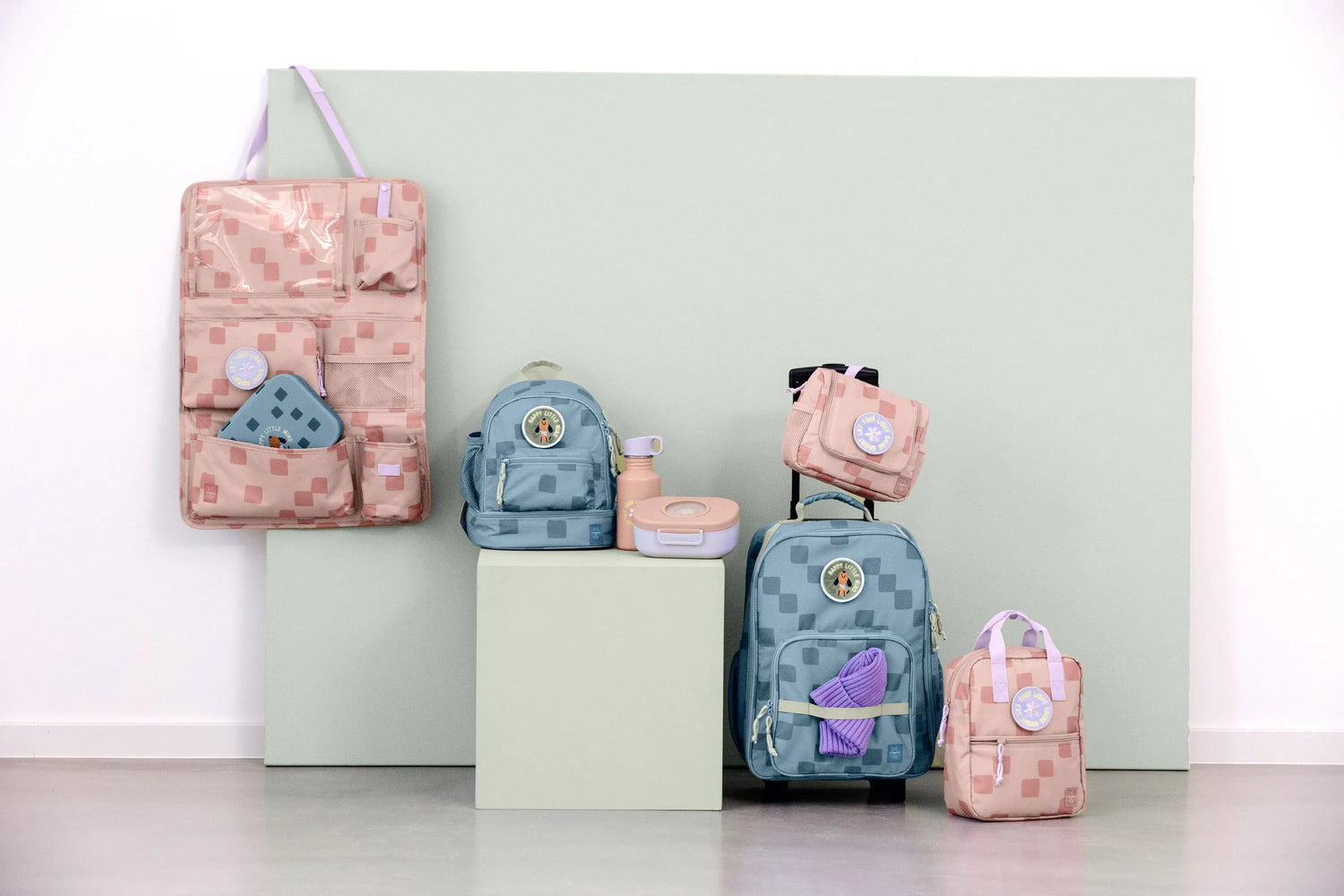 LÄSSIG Kindergartenrucksack Square Mini – Pattern Party - Nook' d' Mel - Kinder Concept Store