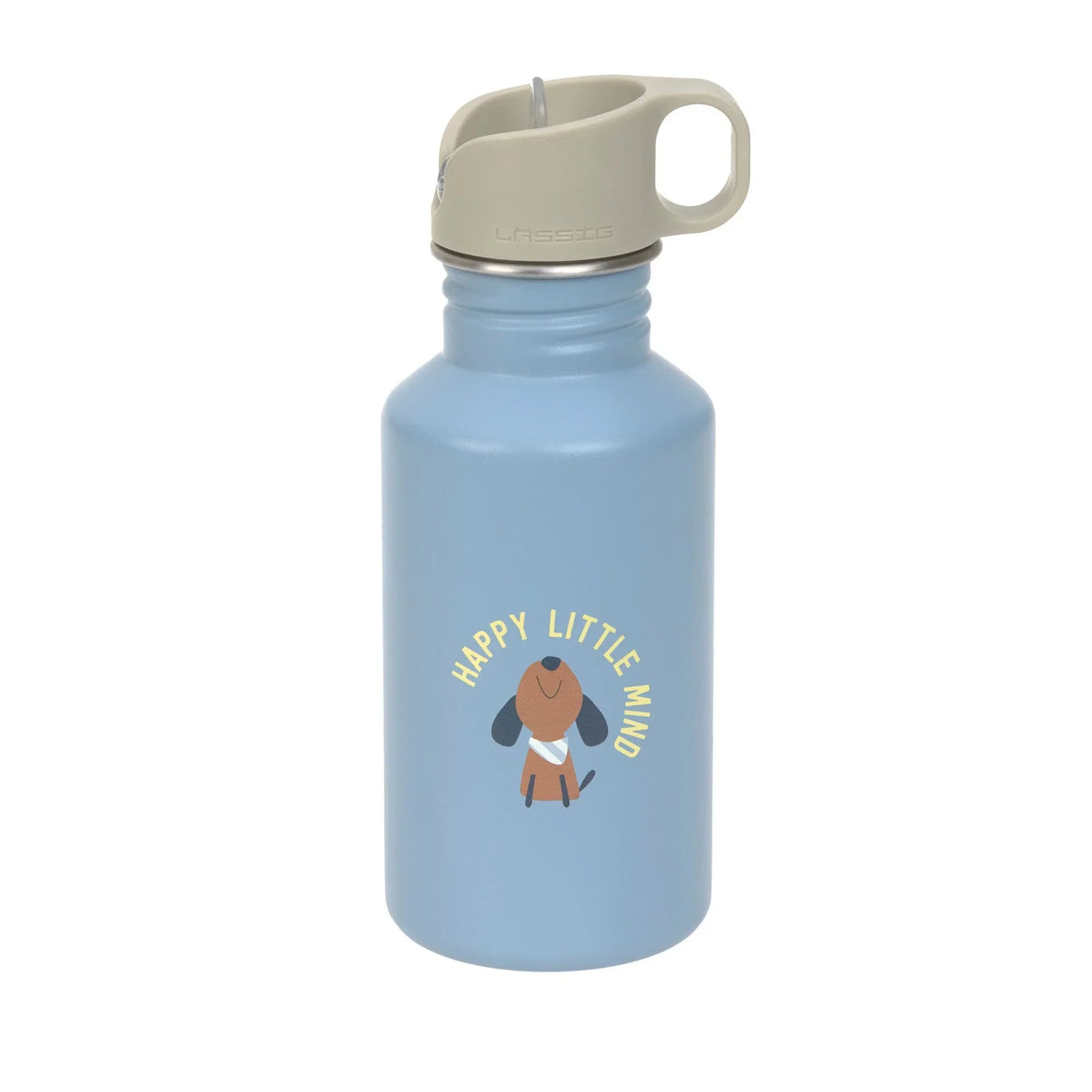 LÄSSIG Edelstahl Kinder Trinkflasche 500 ml – Pattern Party