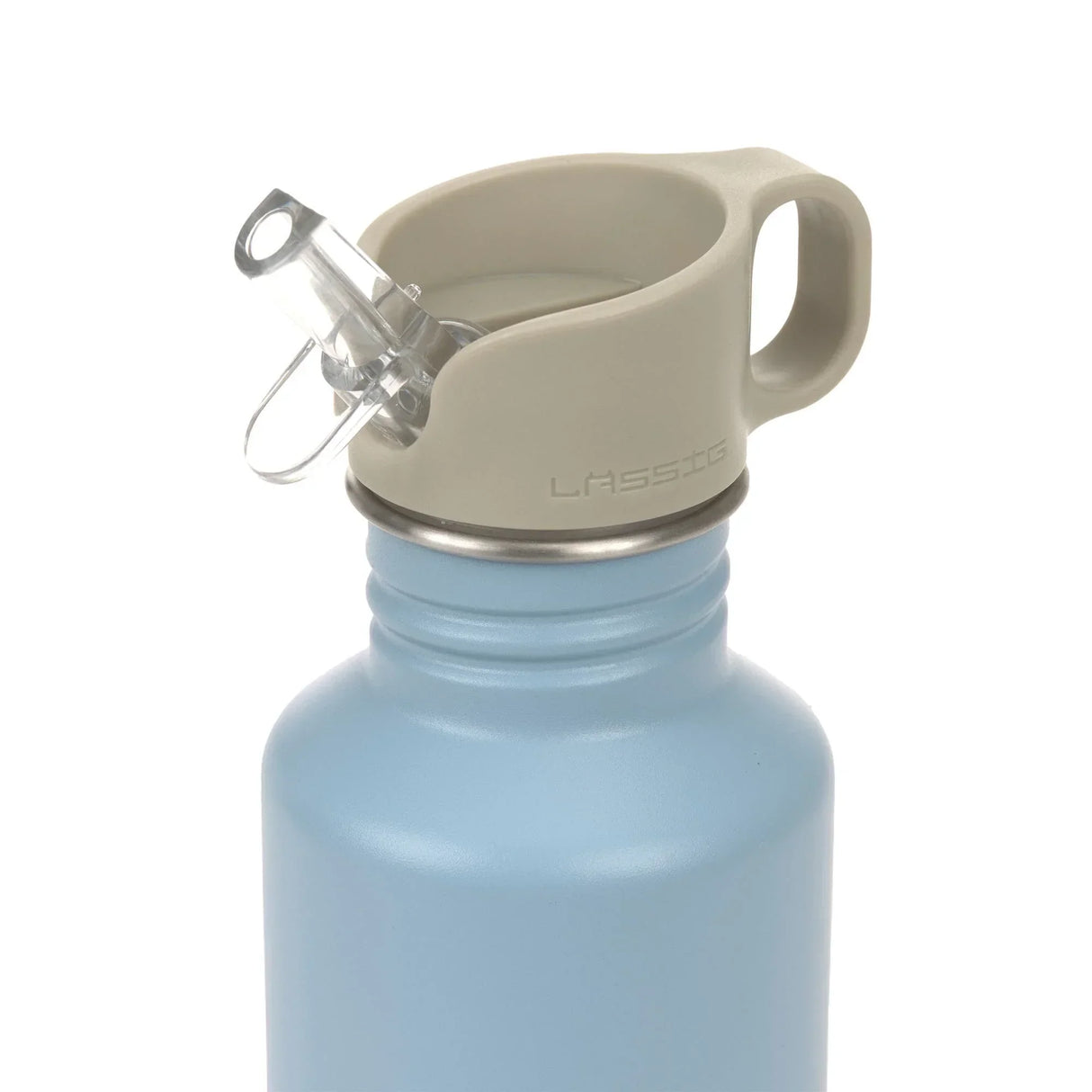 LÄSSIG Edelstahl Kinder Trinkflasche 500 ml – Pattern Party