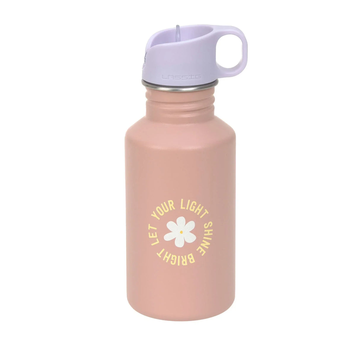 LÄSSIG Edelstahl Kinder Trinkflasche 500 ml – Pattern Party