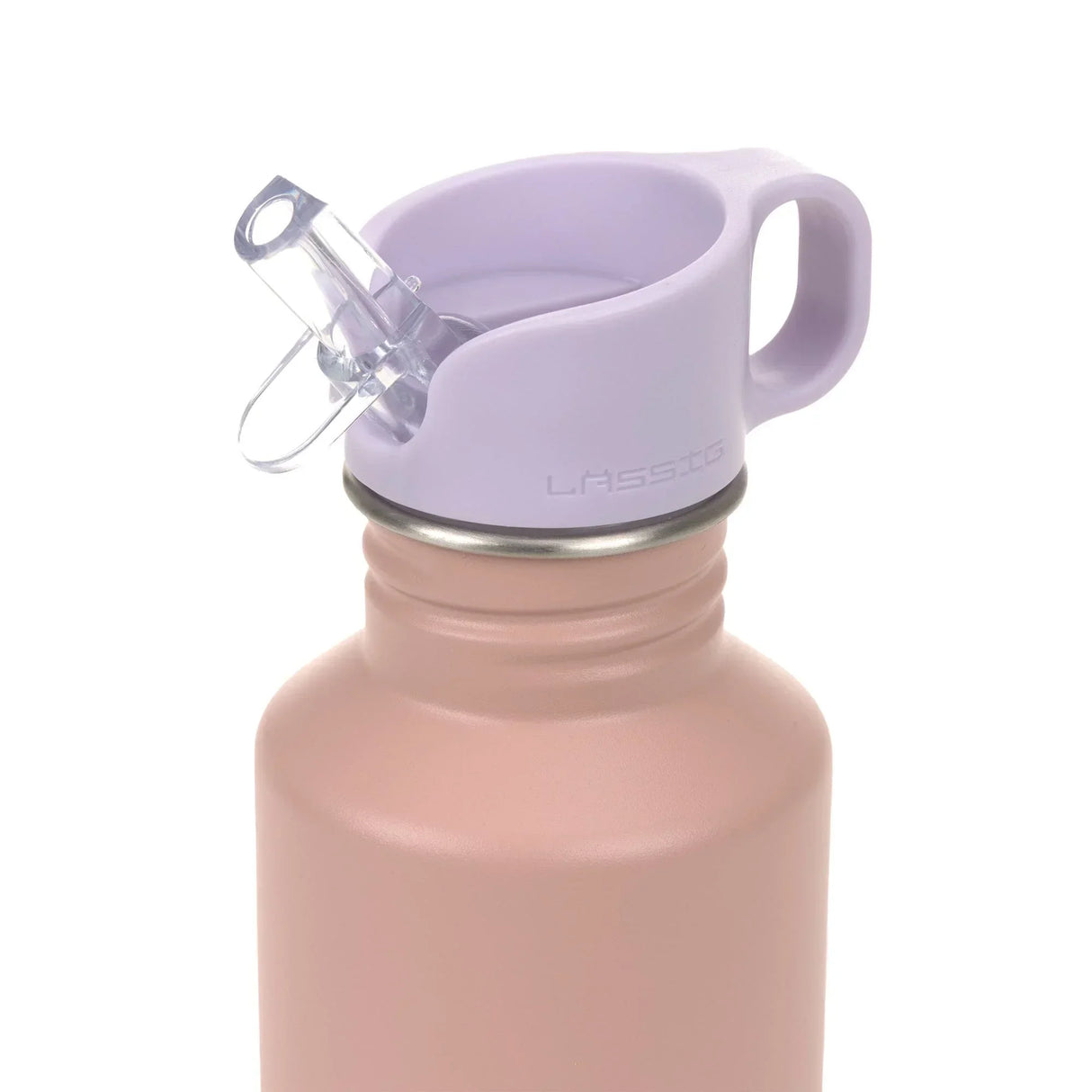 LÄSSIG Edelstahl Kinder Trinkflasche 500 ml – Pattern Party