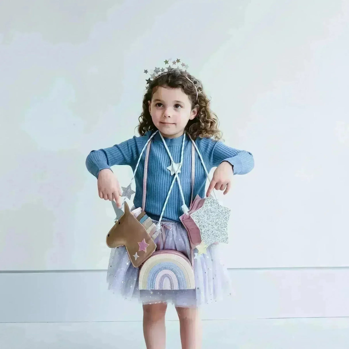 MIMI & LULA Glitzer Stern Tasche