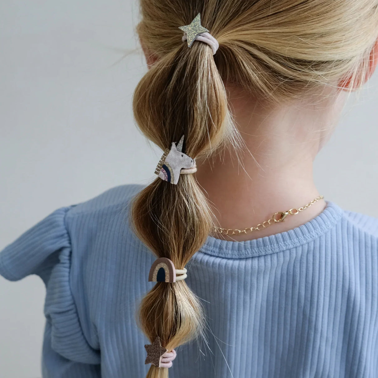 MIMI & LULA Celeste Einhorn Mini-Haargummis