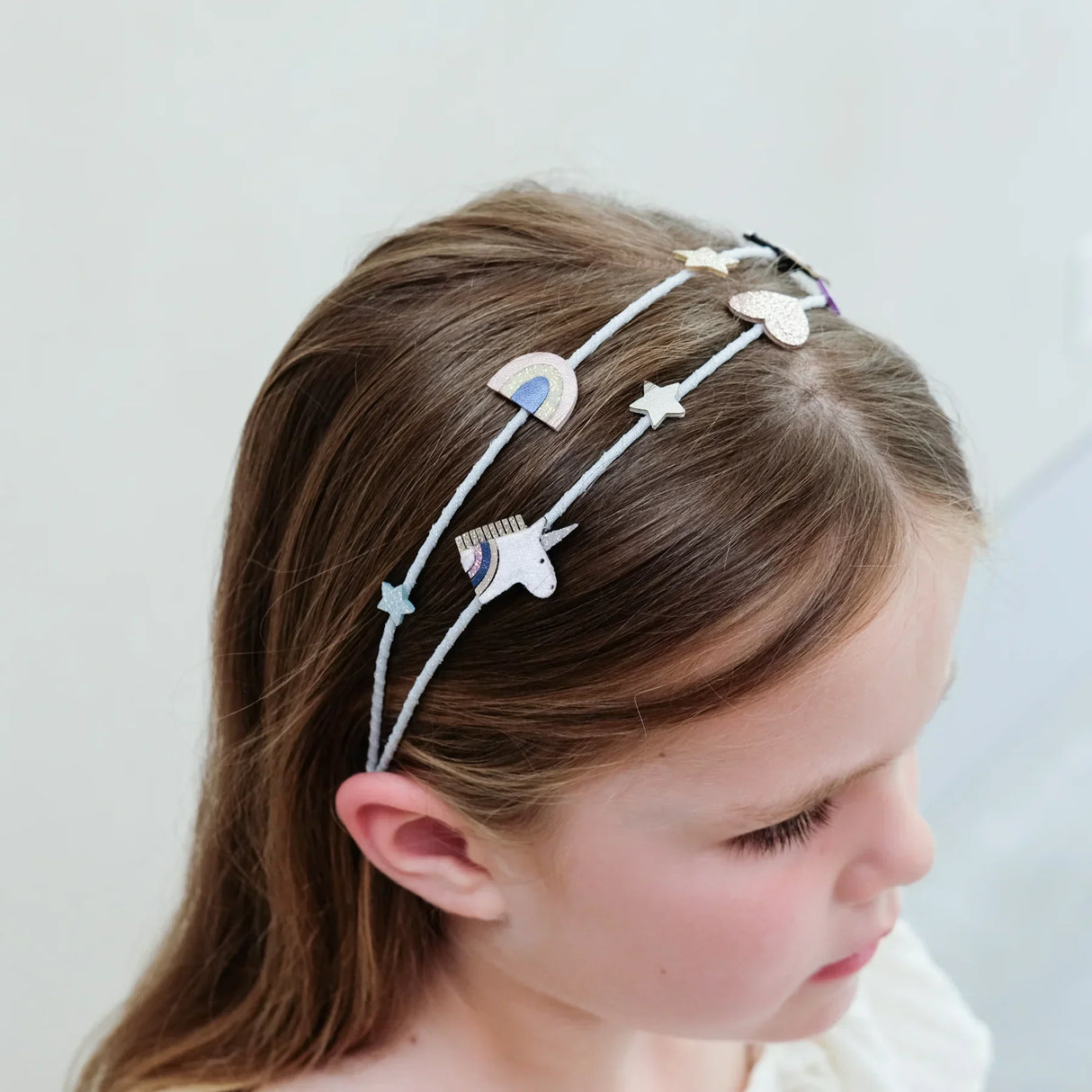 MIMI & LULA Celeste Einhorn Doppel-Haarreif