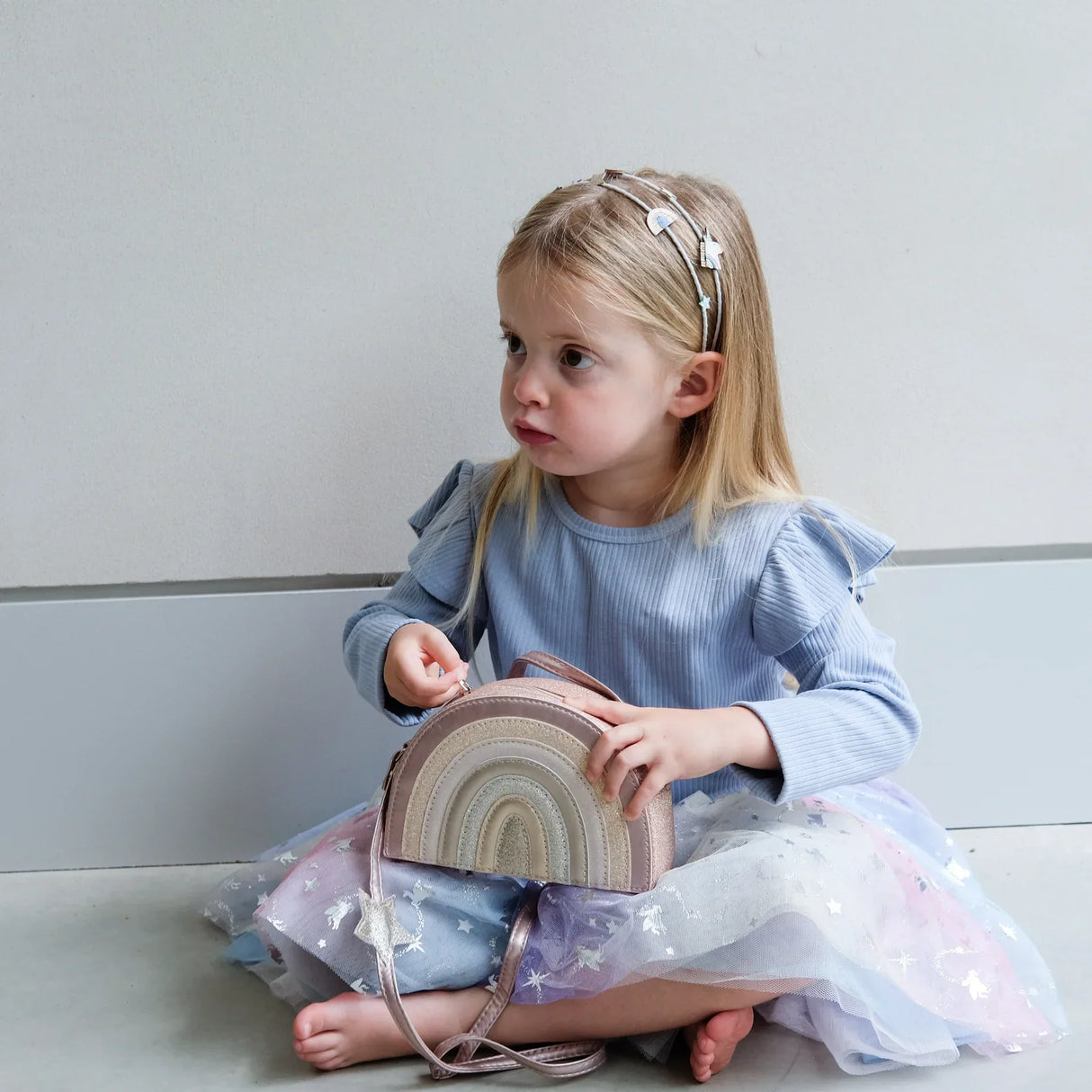 MIMI & LULA Pinke Regenbogentasche - Nook' d' Mel - Kinder Concept Store