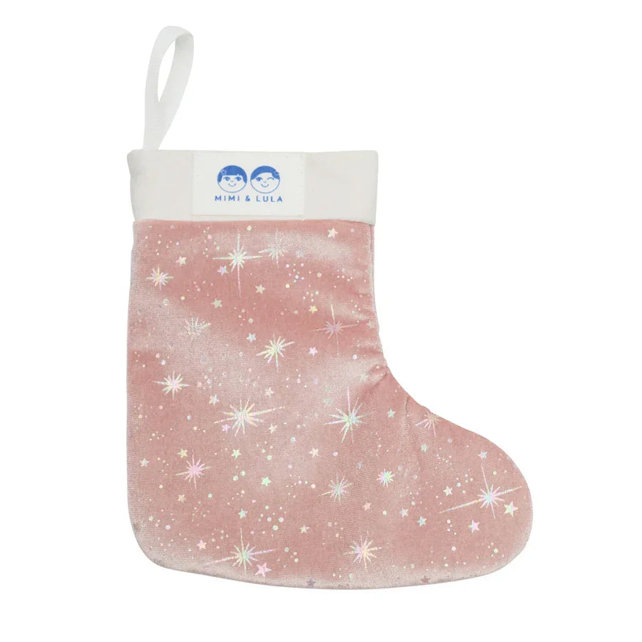 MIMI & LULA Gefüllter Weihnachtsstrumpf – Rosa
