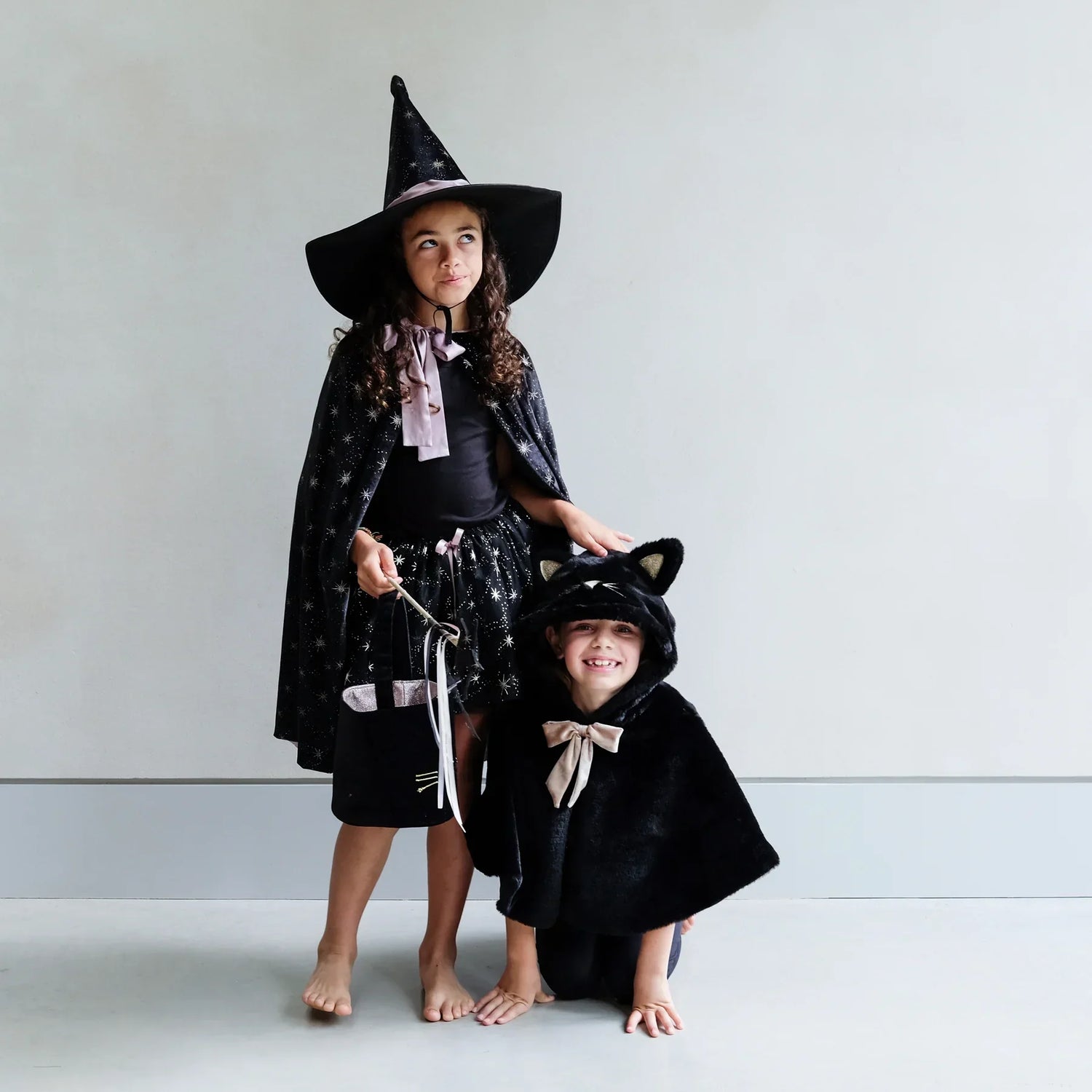MIMI & LULA Schwarzer Katzenumhang - Nook' d' Mel - Kinder Concept Store