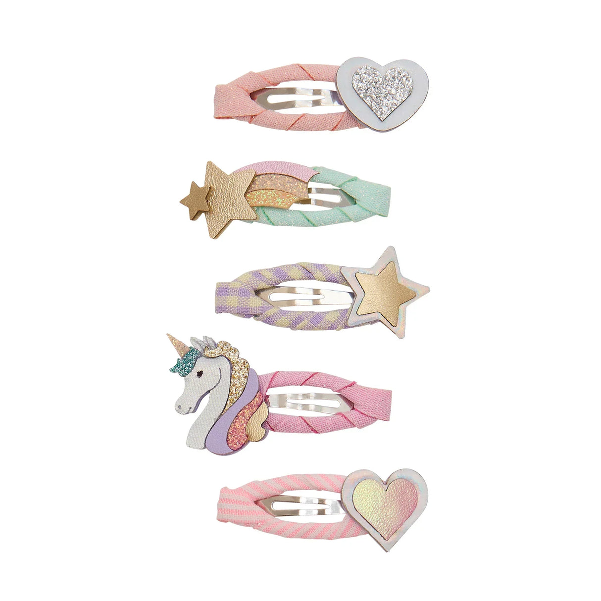 MIMI & LULA Dreamy Unicorn Mini Clic Clacs Haarspangen
