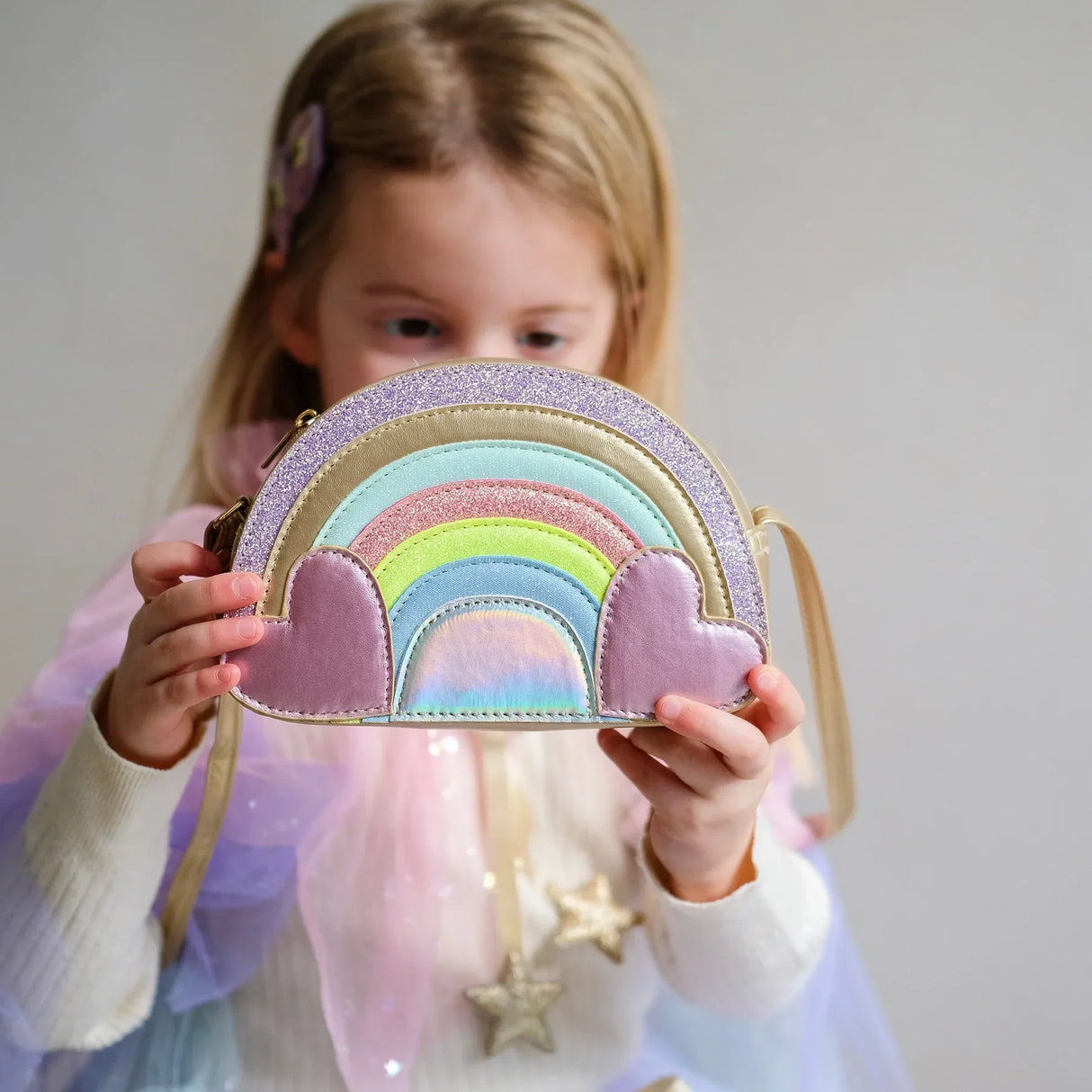 MIMI & LULA Regenbogen Umhängetasche