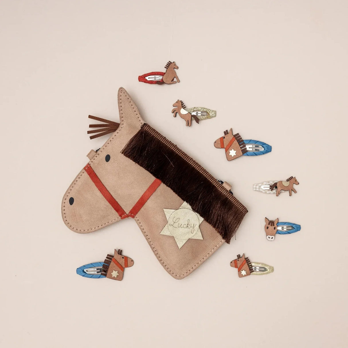 MIMI & LULA Lucky Horse Haarspangen-Set