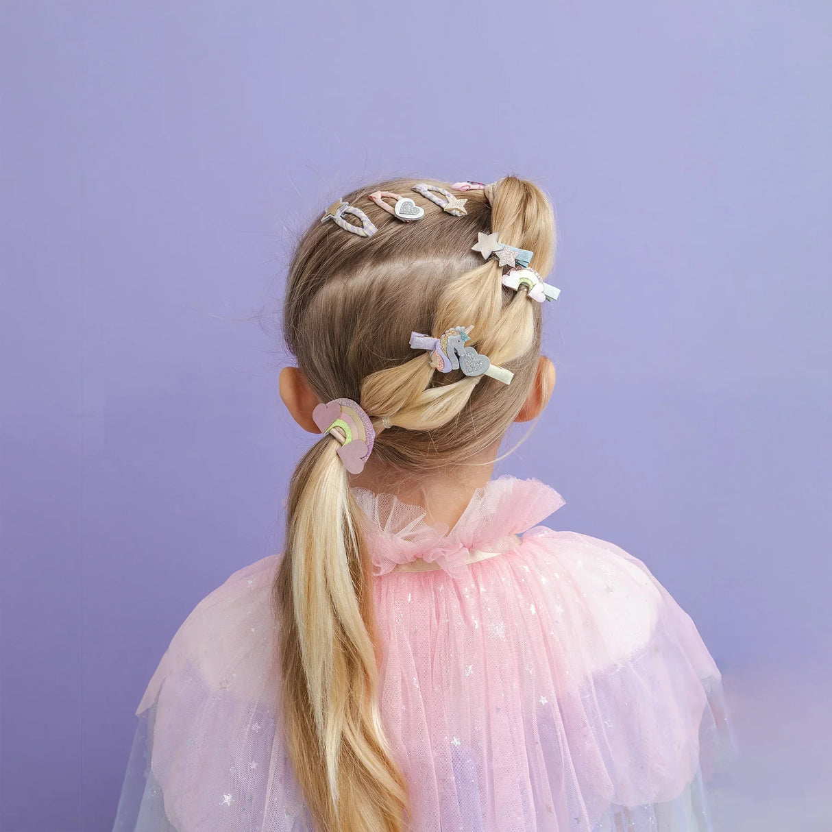 MIMI & LULA Dreamy Unicorn Mini Clic Clacs Haarspangen