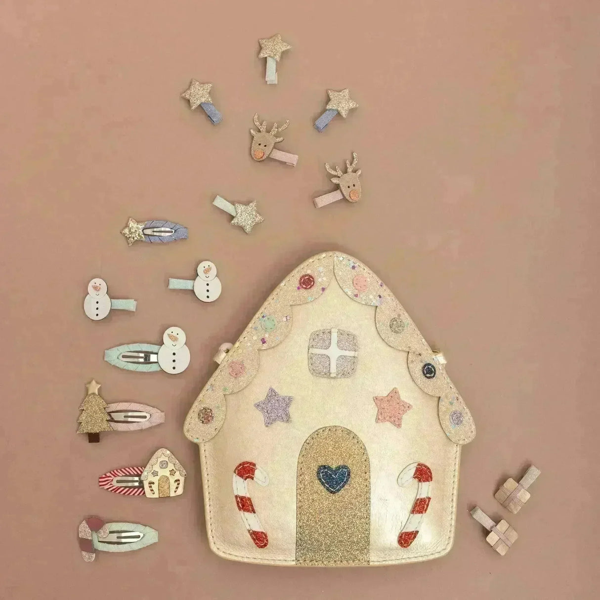 Lebkuchenhaus Haarspangen Set - Nook' d' Mel - Kinder Concept Store