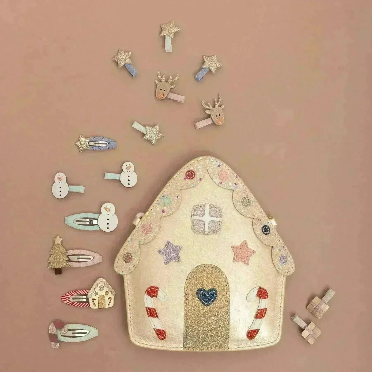 Lebkuchenhaus Haarspangen Set - Nook' d' Mel - Kinder Concept Store