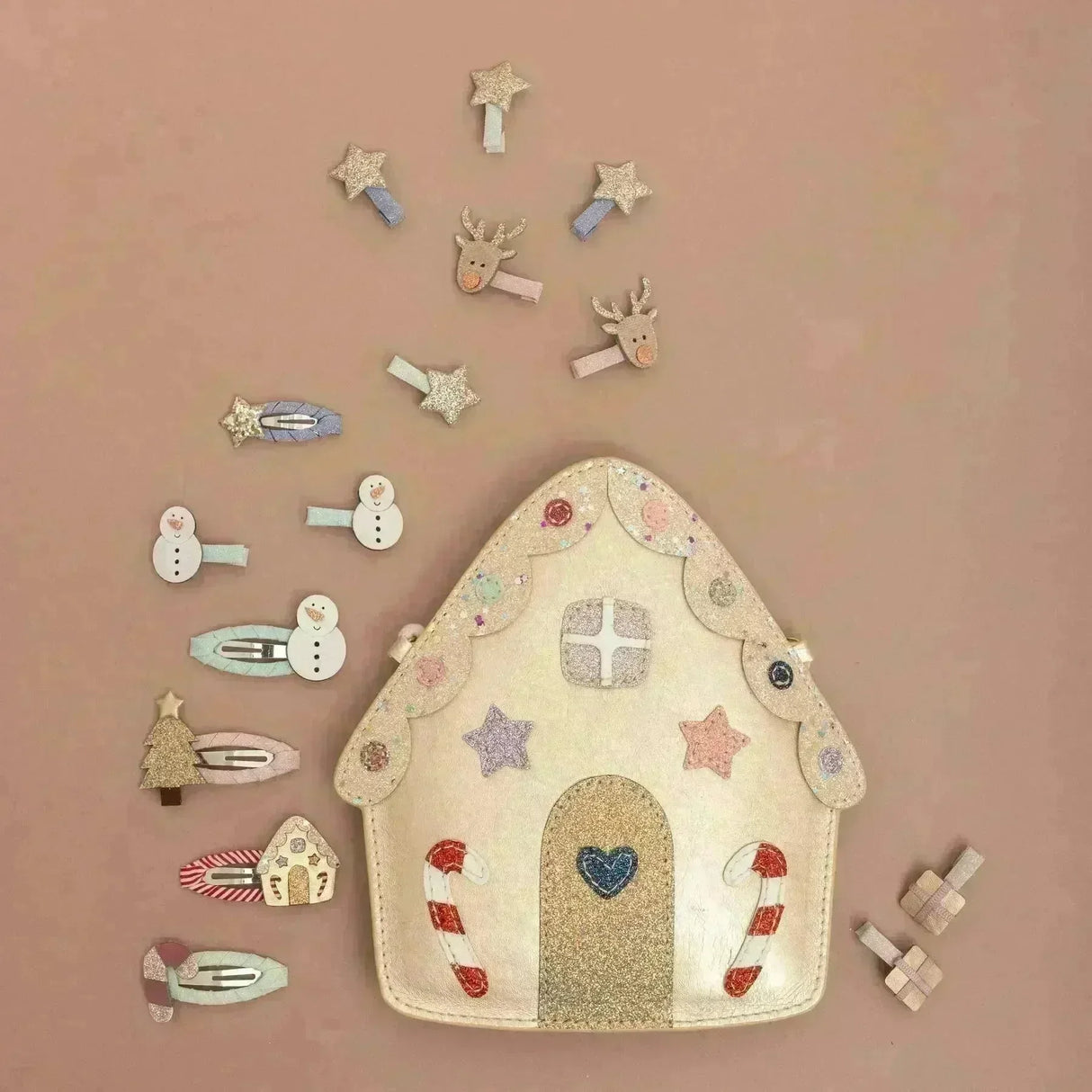 MIMI & LULA Lebkuchenhaus Haarspangen Set