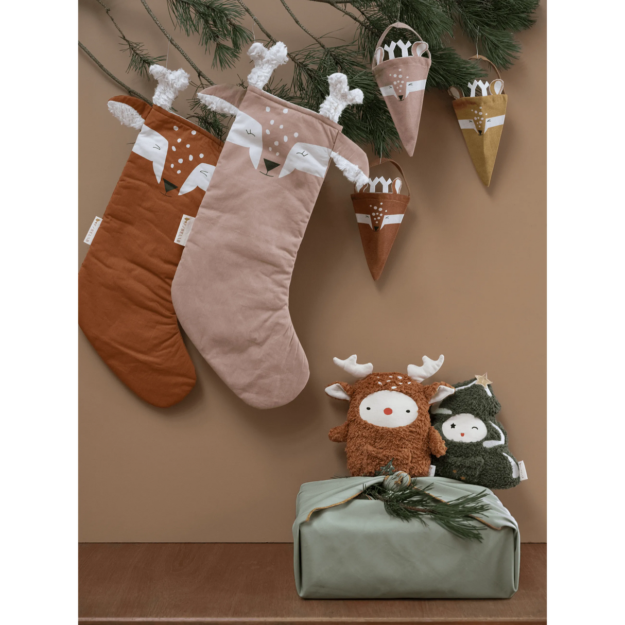 Weihnachtsstrumpf - Reh - Nook' d' Mel - Kinder Concept Store