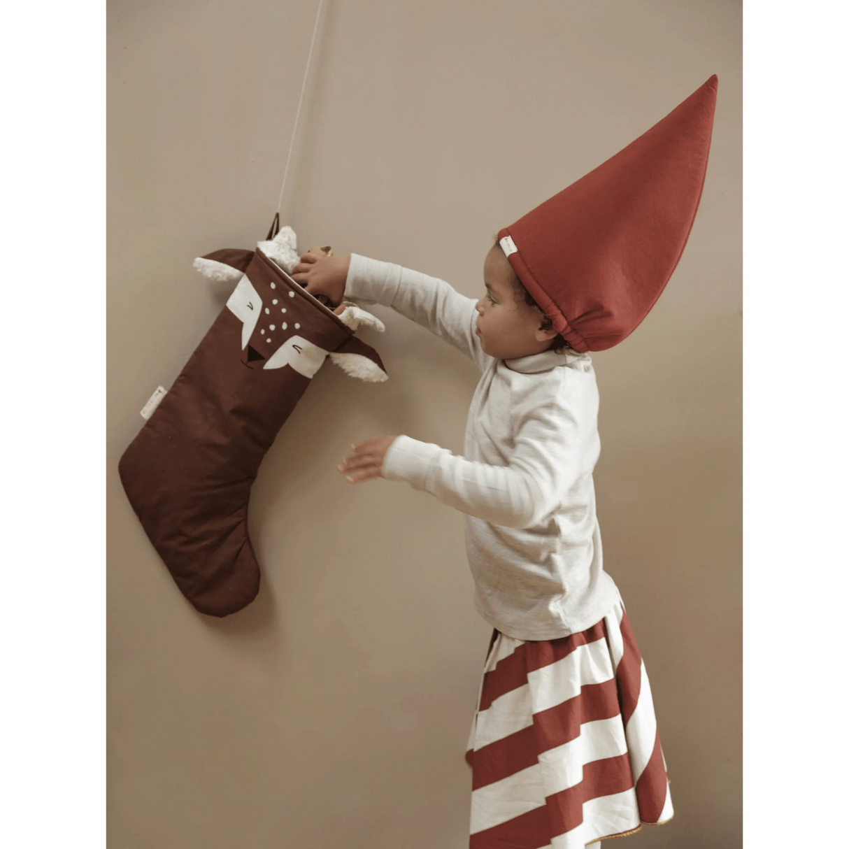 Weihnachtsstrumpf - Reh - Nook' d' Mel - Kinder Concept Store