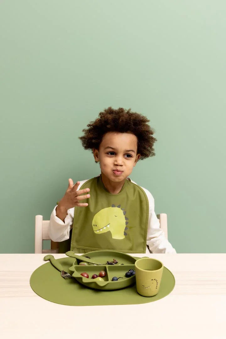 TRIXIE Silikon-Esslernteller mit Saugnapf - Mr. Dino - Nook' d' Mel - Kinder Concept Store