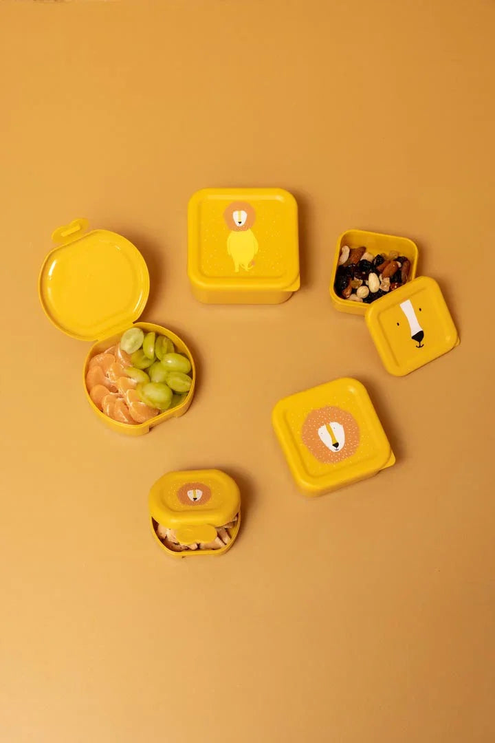 TRIXIE Snackbox mit Clip - 2er-Set - Mr. Lion - Nook' d' Mel - Kinder Concept Store