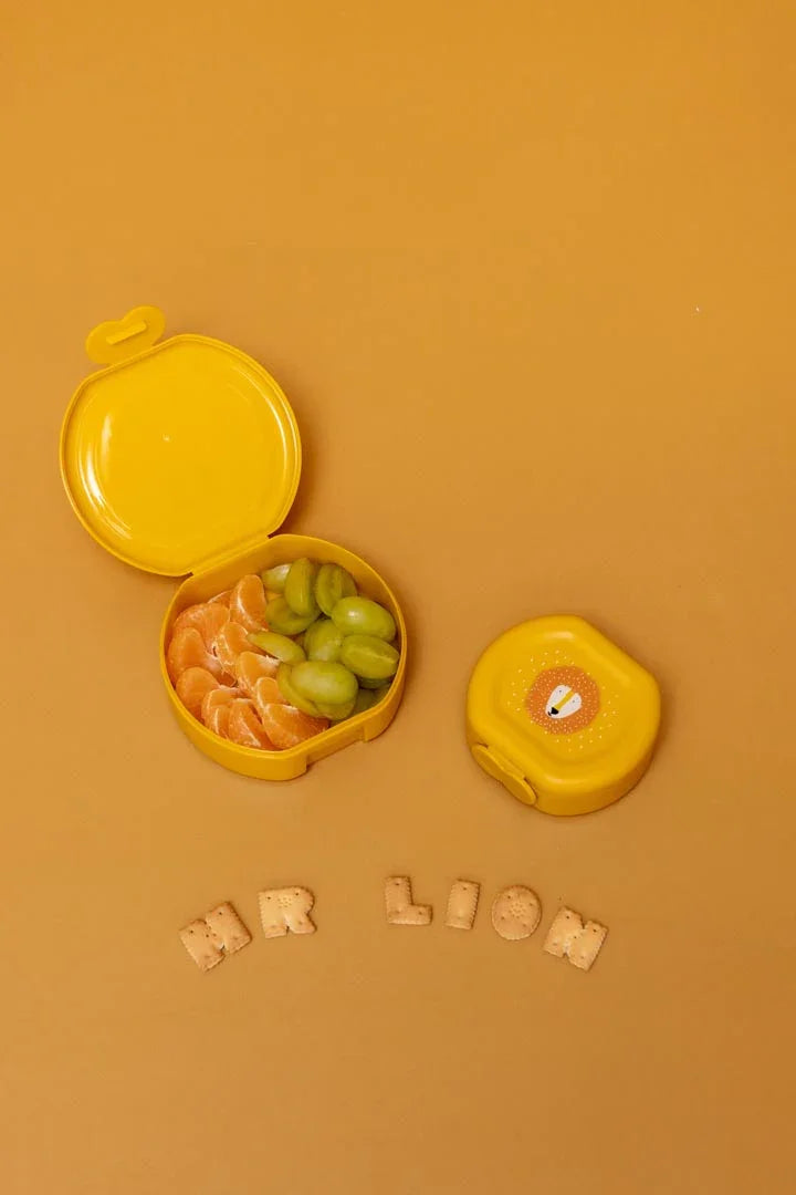 TRIXIE Snackbox mit Clip - 2er-Set - Mr. Lion - Nook' d' Mel - Kinder Concept Store