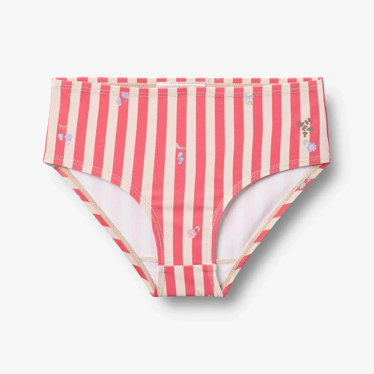WHEAT Kinder-Bikini Carla "Red Stripe Flowers"