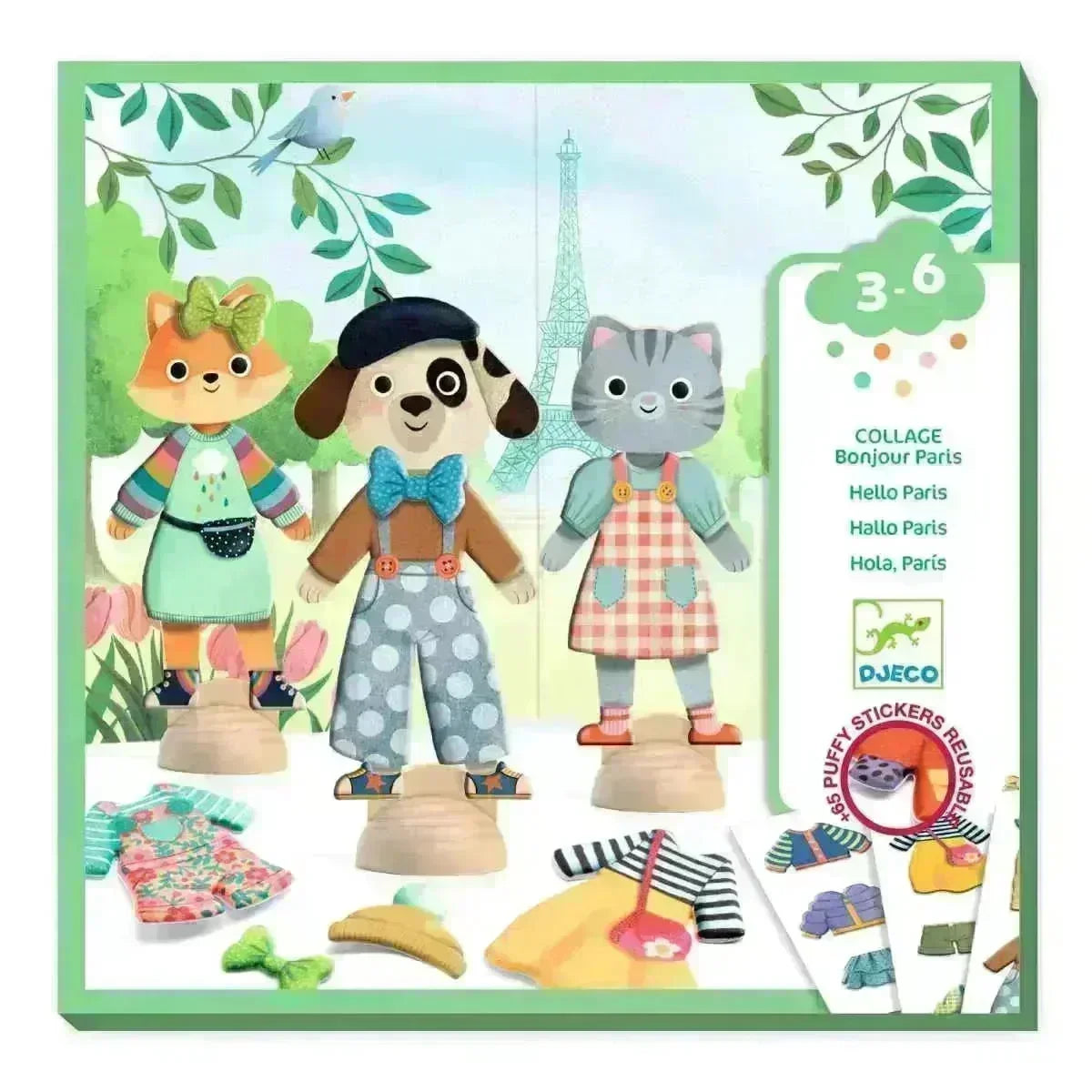 DJECO Basteln 3-6 - Bonjour Paris
