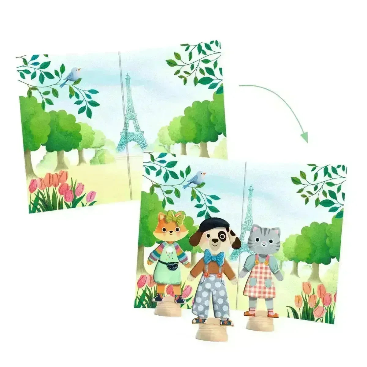 Basteln 3-6 - Bonjour Paris - Nook' d' Mel - Kinder Concept Store