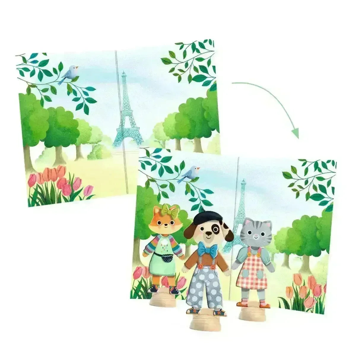 Basteln 3-6 - Bonjour Paris - Nook' d' Mel - Kinder Concept Store