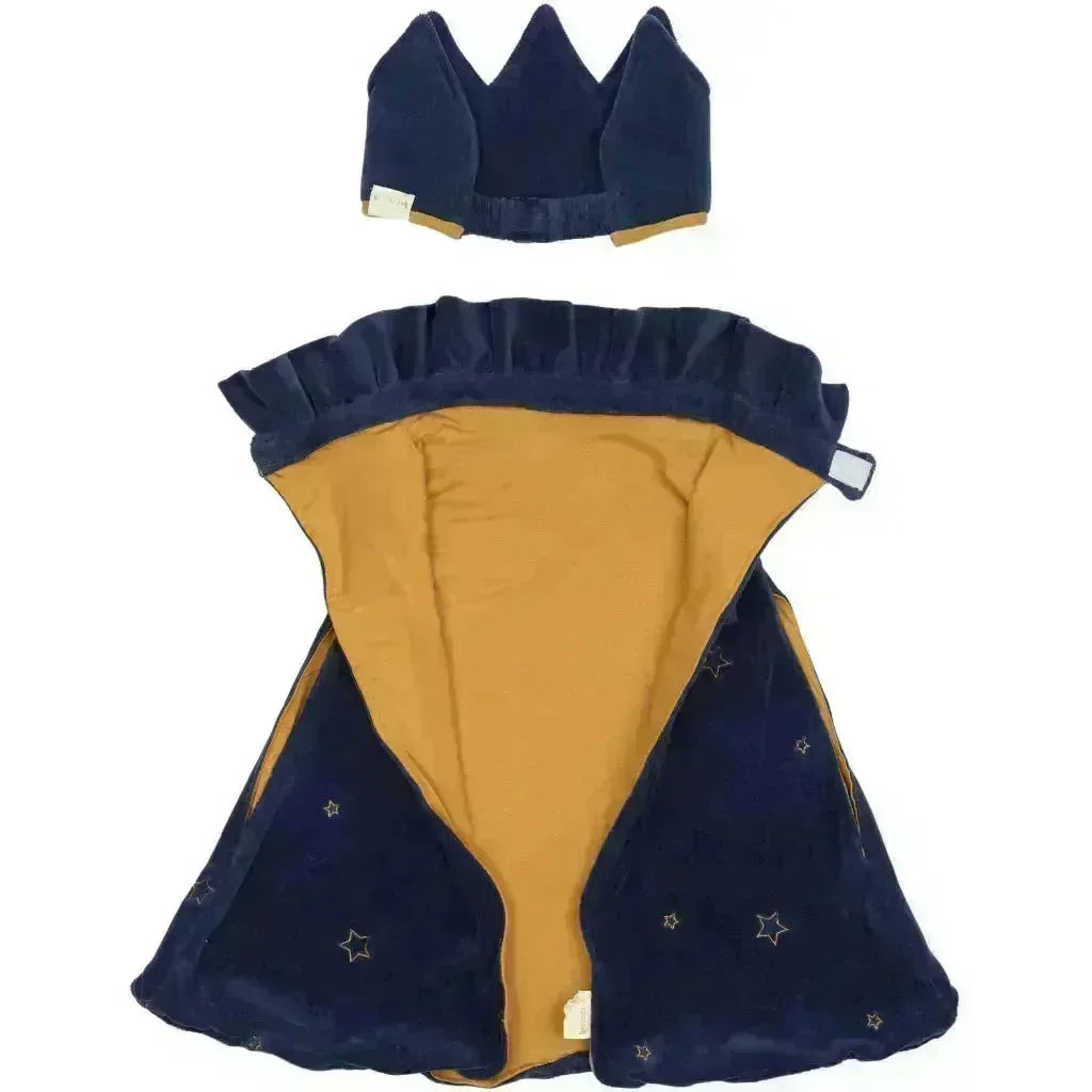 FABELAB Kinderkostüm - Umhang und Krone - Nook' d' Mel - Kinder Concept Store