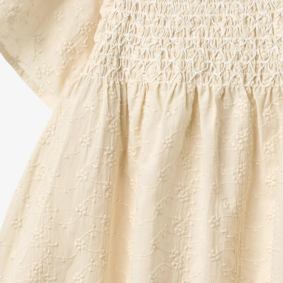 WHEAT Kinder Sommer-Kleid Elva "Eggshell"