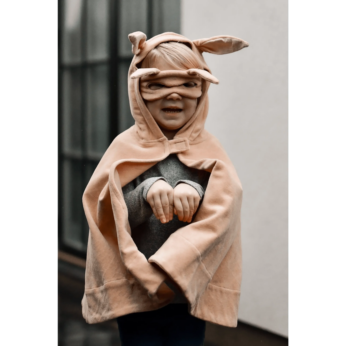 FABELAB Kinderkostüm Tiermaske Bunny