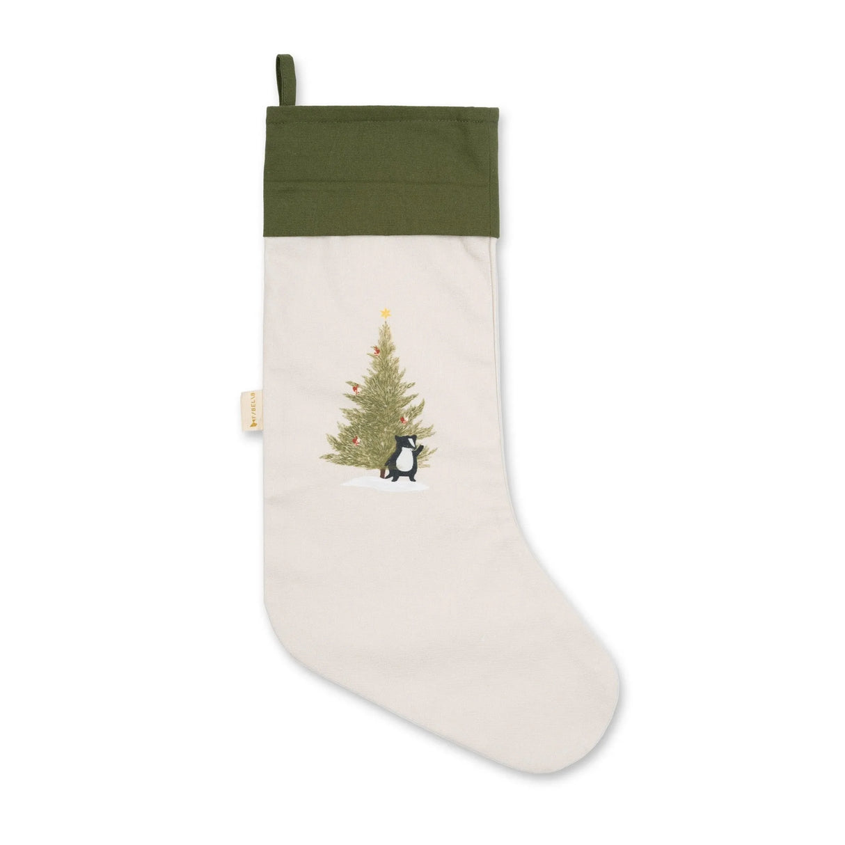 FABELAB Nikolausstrumpf - Woodland Badger