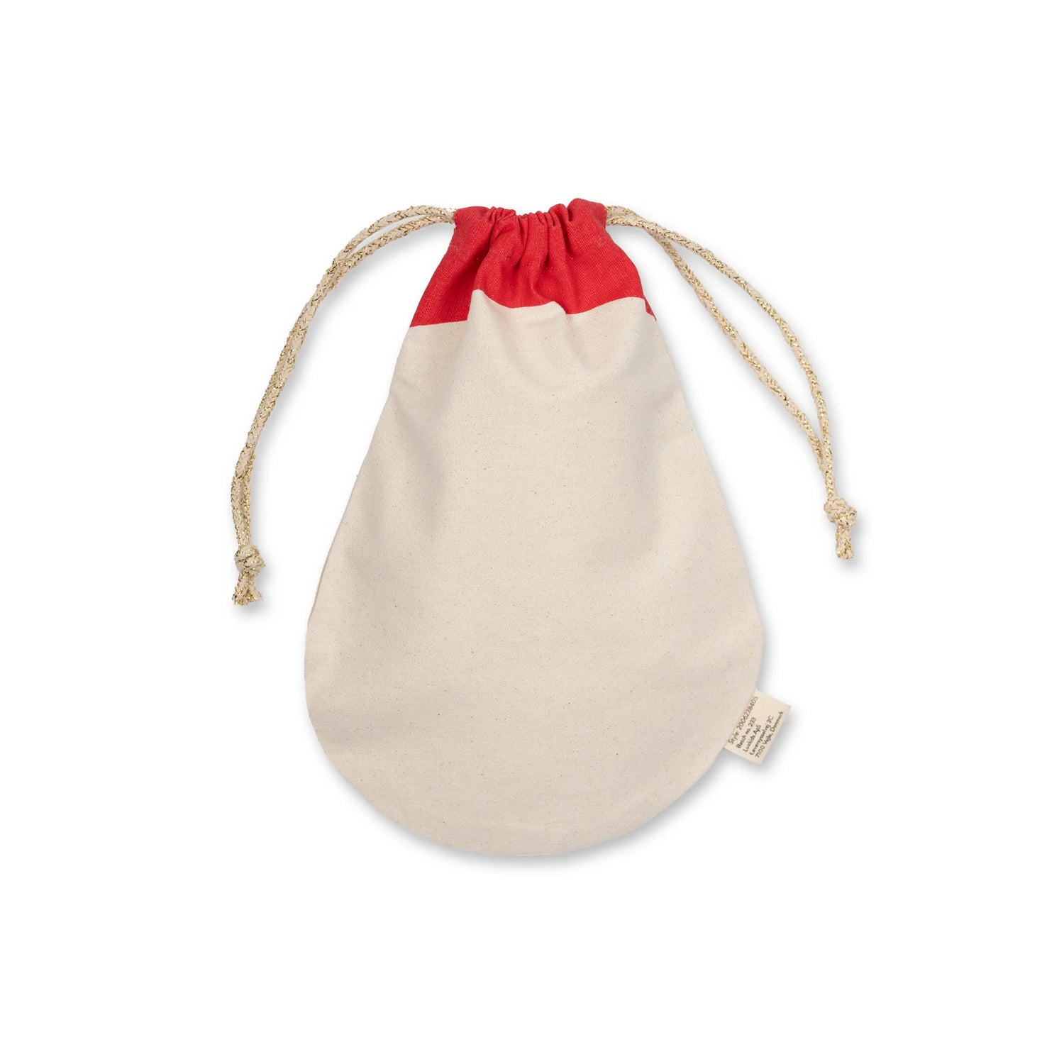 FABELAB Geschenke-Stoffbeutel – Snowman - Nook' d' Mel - Kinder Concept Store