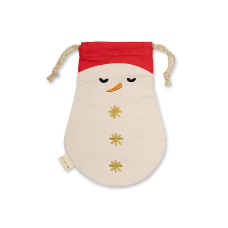 FABELAB Geschenke-Stoffbeutel – Snowman - Nook' d' Mel - Kinder Concept Store