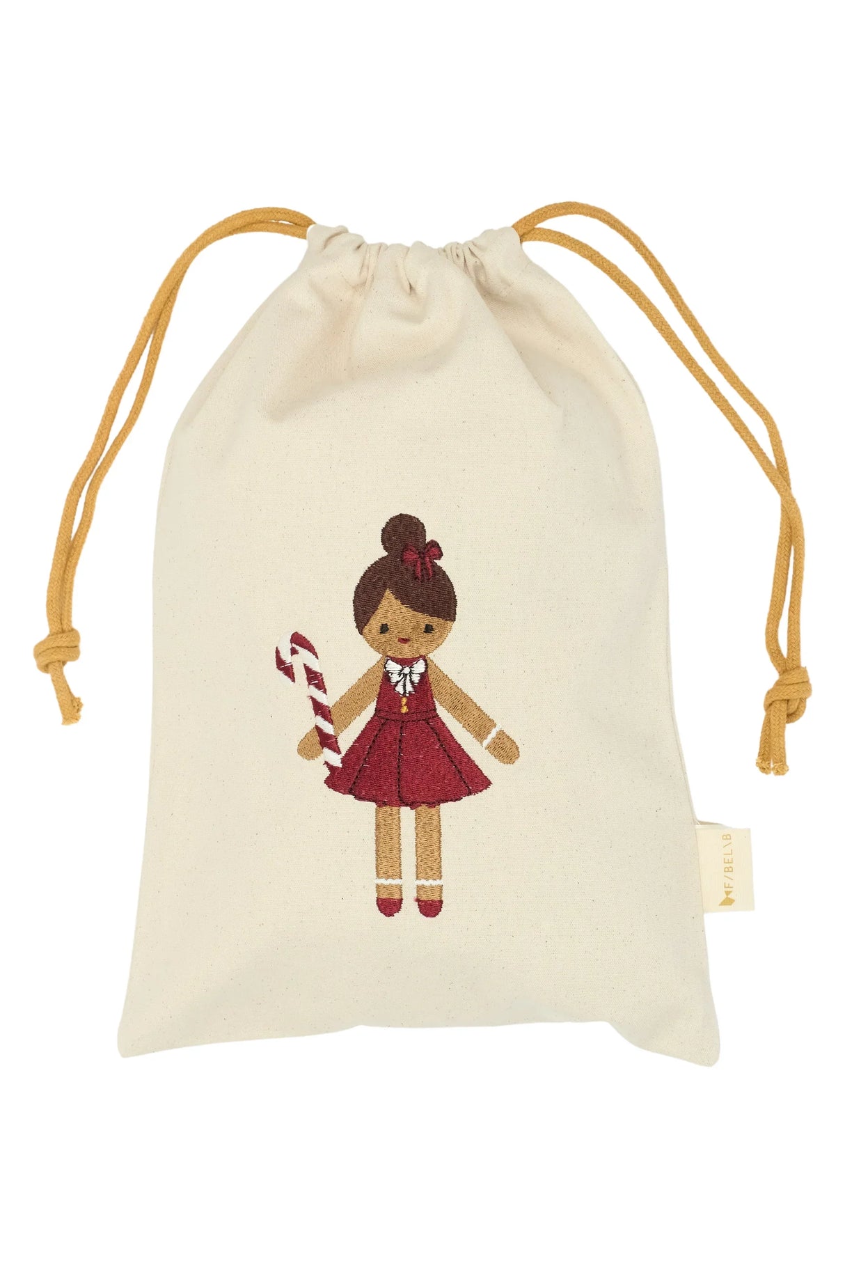 FABELAB Geschenke-Stoffbeutel „Lebkuchenmädchen“