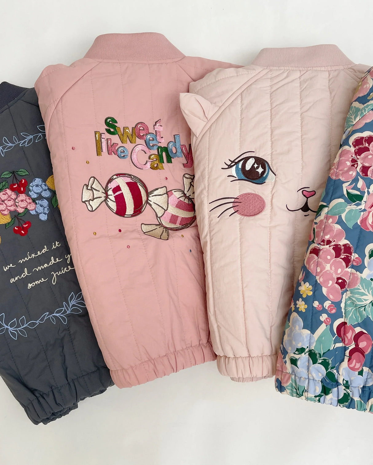 Konges Sløjd Juno Kitty Bomberjacke "Cameo Rose"