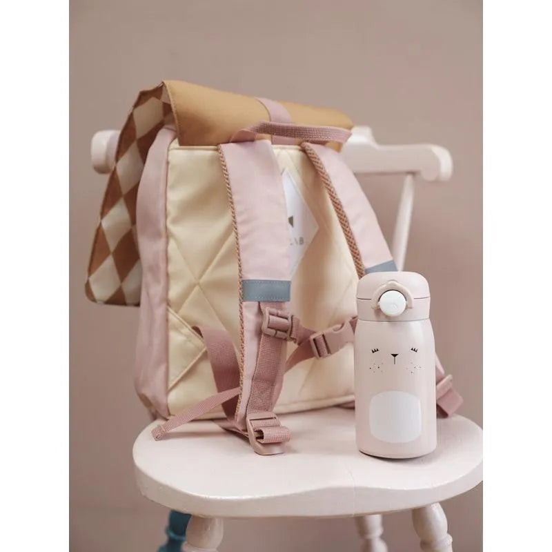 Wasserflasche / Trinkflasche 320 ml - Hase und einen Rucksack von Fabelab
