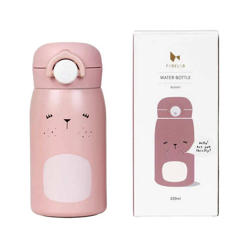 Wasserflasche / Trinkflasche 320 ml - Hase von Fabelab