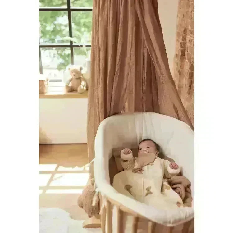 JOLLEIN Schlafsack mit abnehmbaren Ärmeln – Teddy Bär