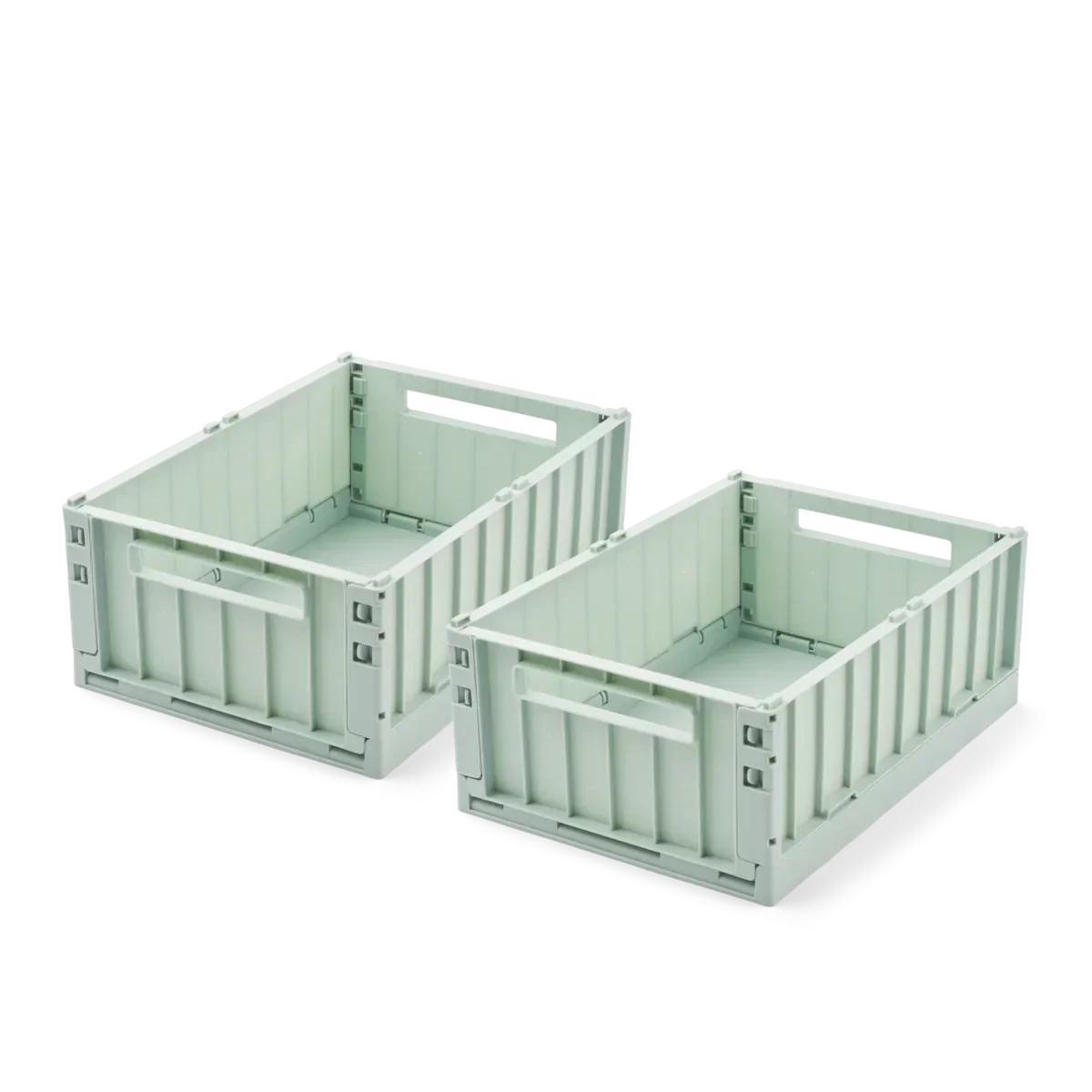 LIEWOOD Weston Aufbewahrungsbox Medium 2er-Pack "Light Peppermint"